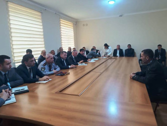 Goranboy rayon İcra Hakimiyyətində vətəndaşların müraciətləri dinlənildi