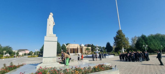 Goranboyda, “2023-cü il-Heydər Əliyev ili” ilə bağlı, silsilə ümumrayon tədbirləri davam etdirilir.
