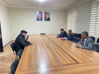 Goranboyda vətəndaşların müraciətlərinə xüsusi diqqət yetirilir