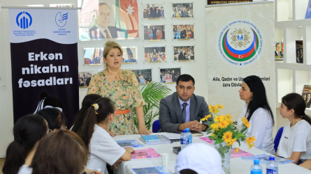 Goranboyda  “Erkən nikahın fəsadları” adlı layihə çərçivəsində 2 günlük seminar keçirildi.