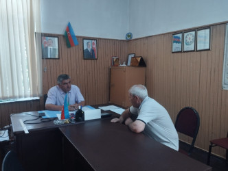 Goranboyda vətəndaş qəbulları davam edir