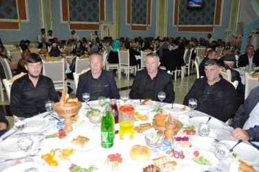 Goranboyda iftar süfrəsi təşkil edildi.