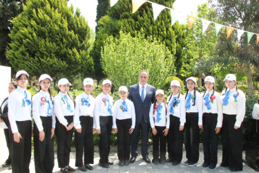 Goranboyda Ümummilli Lider Heydər Əliyevin 103-cü ildönümü ilə bağlı kitab festivalı keçirildi