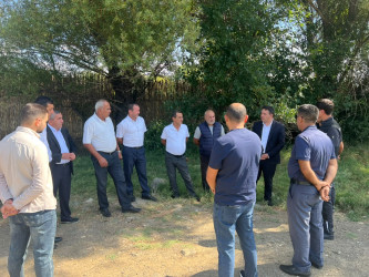 Goranboyda aqrar sahədə müasir dron texnologiyalarının tətbiqinə dair fermerlərlə maarifləndirici tədbir keçirildi