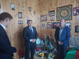 “27 sentyabr - Anım Günü” ərəfəsində Qaradağlı və Şadılı kəndlərindən olan Şəhid ailələri ilə görüş keçirildi