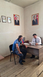Goranboyda vətəndaş qəbulları davam edir