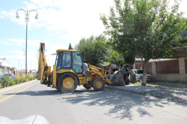 Goranboyda  genişmiqyaslı abadlıq və yenidənqurma işləri surətlə davam etdirilir
