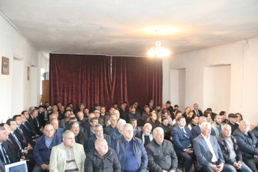 Goranboyda növbəti səyyar qəbul Nizami kəndində keçirildi