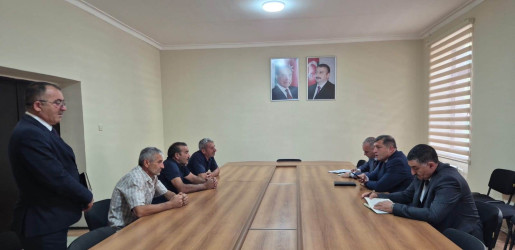 Goranboyda vətəndaş qəbulları davam edir