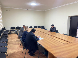 Goranboyda vətəndaşların müraciətlərinə xüsusi diqqət yetirilir