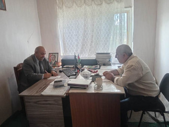 Goranboyda vətəndaş qəbulları davam edir