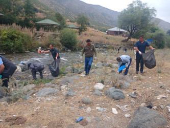 Goranboyda təmizlik aksiyası keçirildi