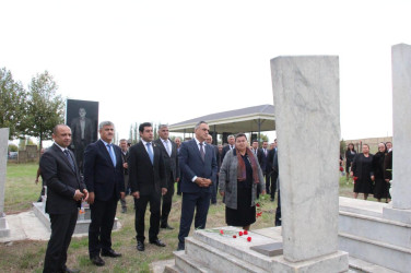 “27 sentyabr-Anım Günü”nün beşinci ildönümü ilə bağlı Tap Qaraqoyunluda şəhidlərimizin məzarları ziyarət olundu