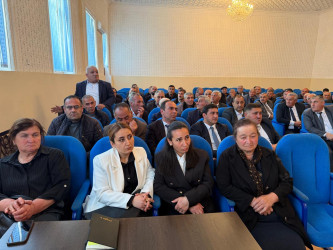 “Goranboy rayonunda pambıqçılığın inkişafı” mövzusunda müşavirə keçirildi