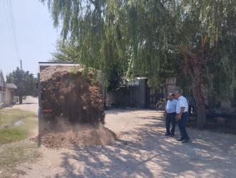 Goranboyda sakinlərin müraciəti həll olundu