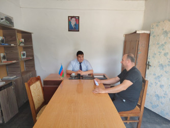 Goranboyda vətəndaş qəbulları davam edir