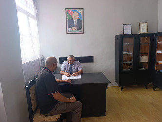 Goranboyda vətəndaş qəbulları davam edir