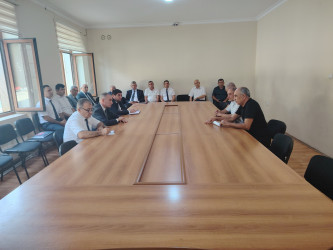Goranboy rayon İcra Hakimiyyətində vətəndaşların müraciətləri dinlənildi