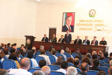Goranboy rayon İcra Hakimiyyəti Başçısı yanında Şuranın  növbəti iclası keçirildi