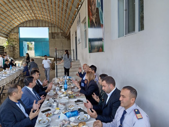 Borsunlu kəndindən Vətən Müharibəsi şəhidimiz Qurbanov Cahangir Məhəmməd oğlunun ildönümündə məzarı ziyarət olundu.