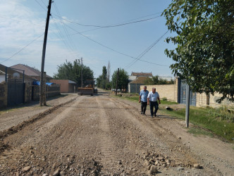 Goranboyda sakinlərin müraciəti həll olundu