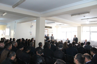 Goranboyda növbəti səyyar qəbul Dəyirmanlar kəndində keçirildi