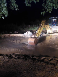 Goranboyda sel sularının  yarada  biləcəyi fəsadların  qarşısının alınması istiqamətində işlər davam etdirilir.