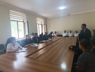 Goranboyda vətəndaş qəbulları davam edir