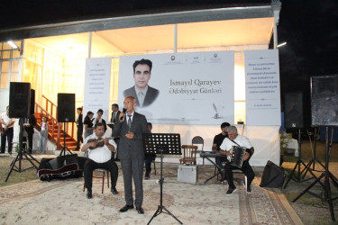 Goranboyda “İsmayıl Qarayev Ədəbiyyat Günləri” adlı ədəbi-bədii gecə keçirildi