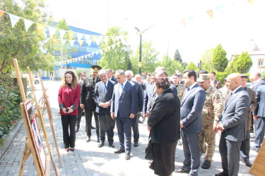 Goranboyda Ümummilli Lider Heydər Əliyevin 103-cü ildönümü ilə bağlı kitab festivalı keçirildi