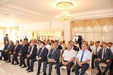 Goranboyda “Şəhərsalma və Memarlıq ili” çərçivəsində “Heydər Əliyevin müasir Azərbaycan memarlığına töhfələri” mövzusunda tədbir keçirildi