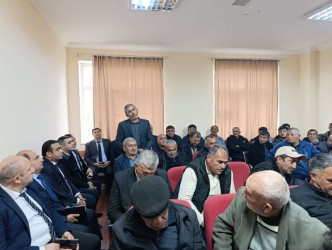 Goranboyda növbəti səyyar qəbul Səmədabad kəndində keçirildi