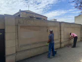 Goranboyda  genişmiqyaslı abadlıq və yenidənqurma işləri surətlə davam etdirilir