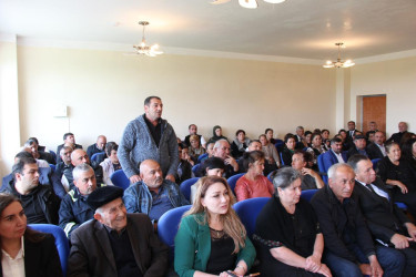 Yolqulular kəndində səyyar qəbul keçirildi