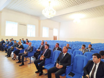 Goranboy rayon İcra Hakimiyyətində aparat iclası keçirildi