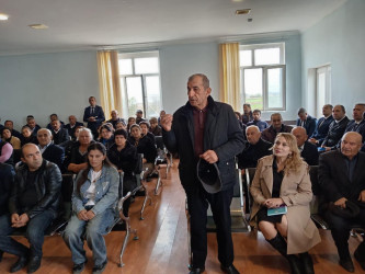 Fəxralıda səyyar qəbul keçirildi