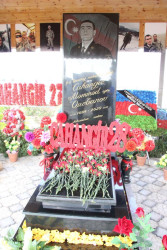 Goranboyda  Vətən müharibəsi şəhidimiz Qurbanov Cahangir Məmməd oğlunun doğum günü qeyd edildi.