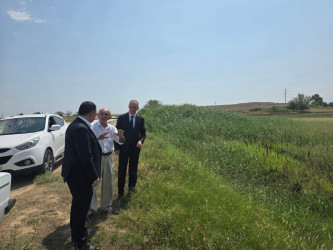 Goranboyda vətəndaş müraciəti yerində araşdırılaraq həll edildi