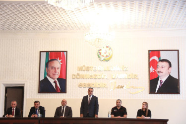 Goranboyda İcra Başçısı yanında Şuranın  növbəti iclası keçirildi