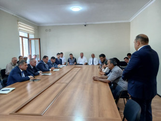 Goranboyda vətəndaş qəbulları davam edir