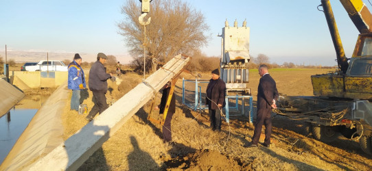 Xınalı kəndində vətəndaş müraciəti yerində araşdırıldı və mövcud problemin həll ilə bağlı, əməli işlər görüldü
