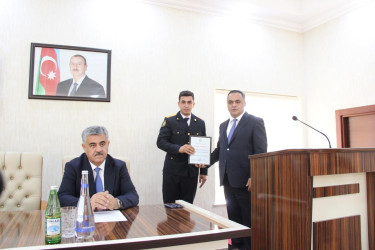 Goranboyda Polis Günü ilə bağlı tədbir keçirildi