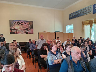 Aşağı Ağcakənddə səyyar qəbul keçirildi