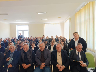 Xınalıda səyyar qəbul keçirildi