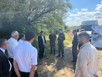 Goranboyda aqrar sahədə müasir dron texnologiyalarının tətbiqinə dair fermerlərlə maarifləndirici tədbir keçirildi