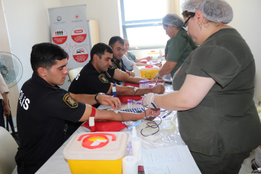 Goranboyda “Talassemiyasız həyat naminə” proqramı çərçivəsində qanvermə aksiyası keçirildi