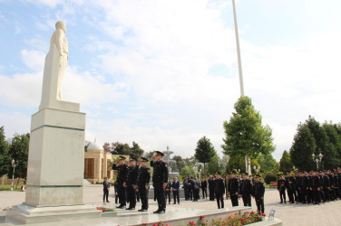 Goranboyda Ümummilli Liderimiz Heydər Əliyevin anadan olmasının 101-ci ildönmü ilə bağlı, ümumrayon tədbiri keçirildi.