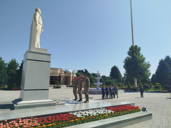 Goranboyda Silahlı Qüvvələr Günü ilə bağlı tədbir keçirildi.