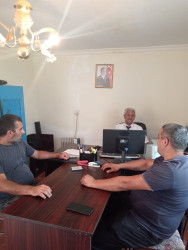 Goranboyda vətəndaş qəbulları davam edir