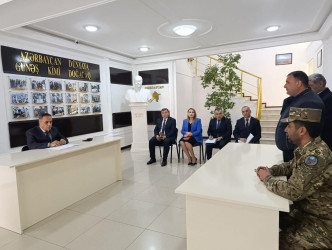 Goranboy rayon İcra Hakimiyyətində vətəndaşlar  qəbul edildi, müraciətləri dinlənildi